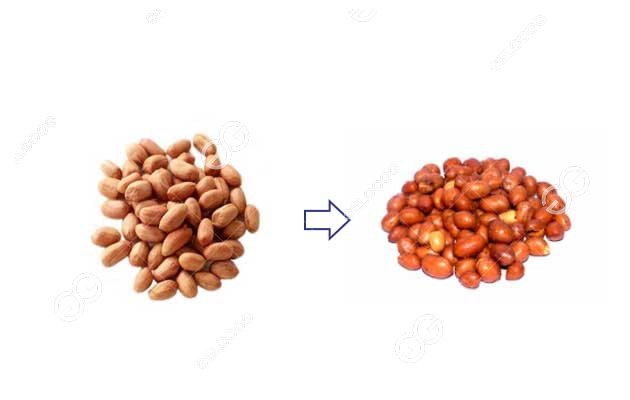 how to prepare fried groundnuts