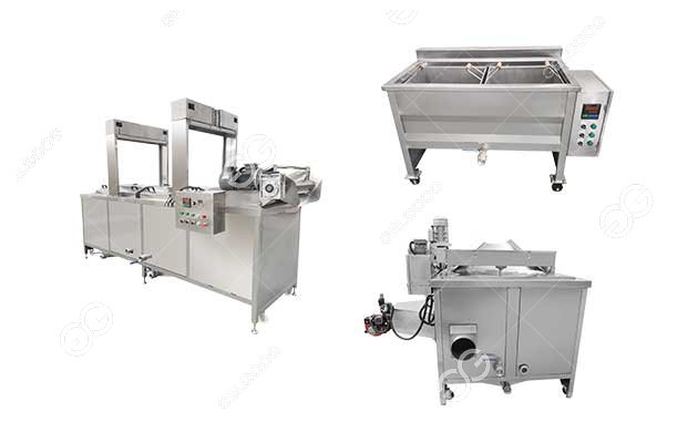 types of automatic frying machine