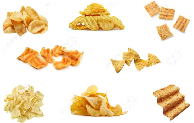 corn and tortilla chips frying machine application