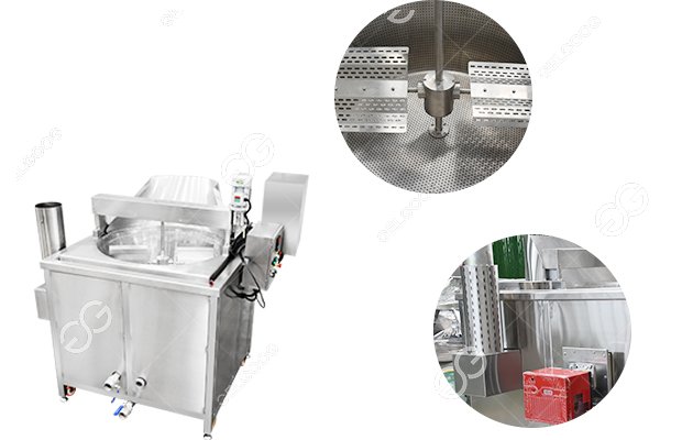 potato chips frying machine features
