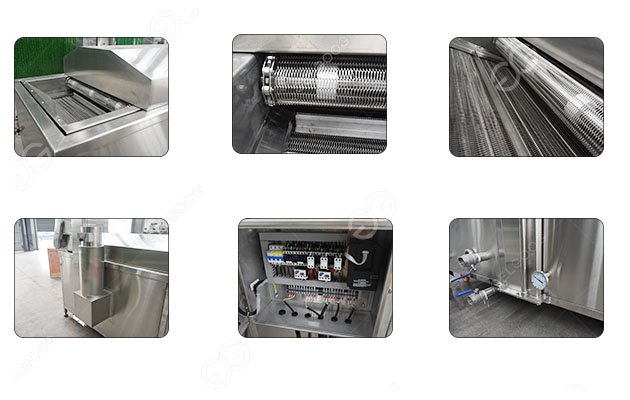 commercial deep fryer machine structural characteristics