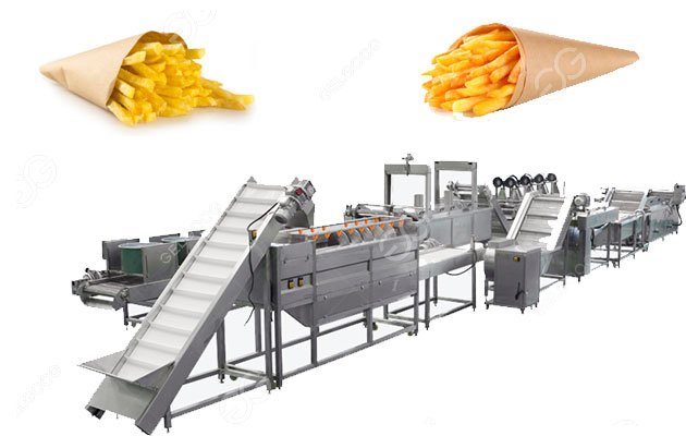 500KG/H French Fries Making Production Line
