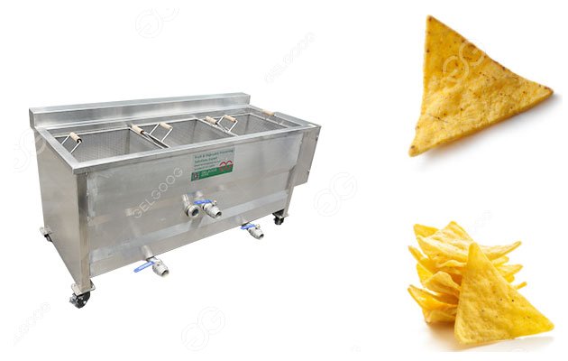  Fast Food Frying Machine For Corn Chips 