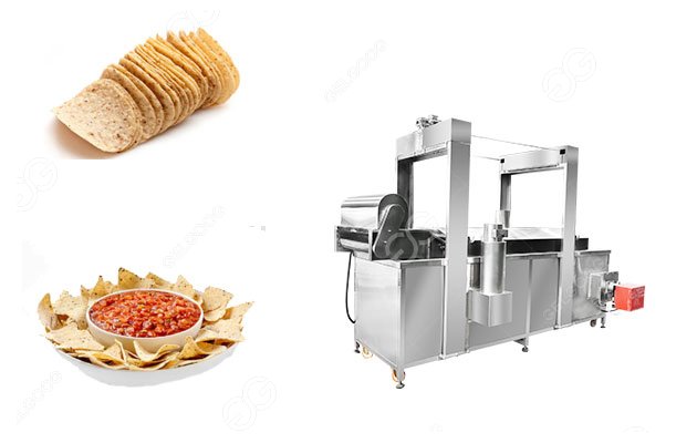 Heat And Control Multigrain Chips Frying Machine For Sale 