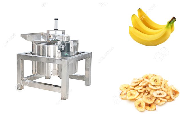 Snack Food Deoiling Machine For Banana Chips 