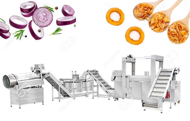 200-1000KG/H Fried Onion Seasoning Production Line 