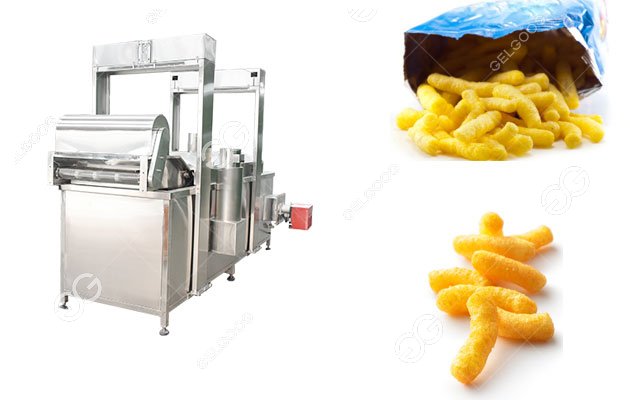 Oil-water Separation Type Corn Curls/Cheese Puffs Frying Machine