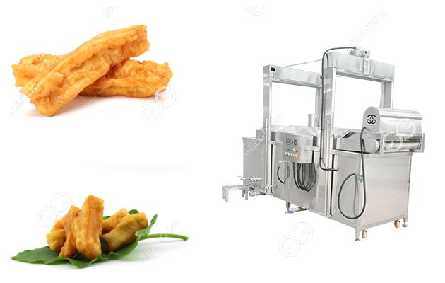 Electric Heating Vada/You Tiao Frying Machine 