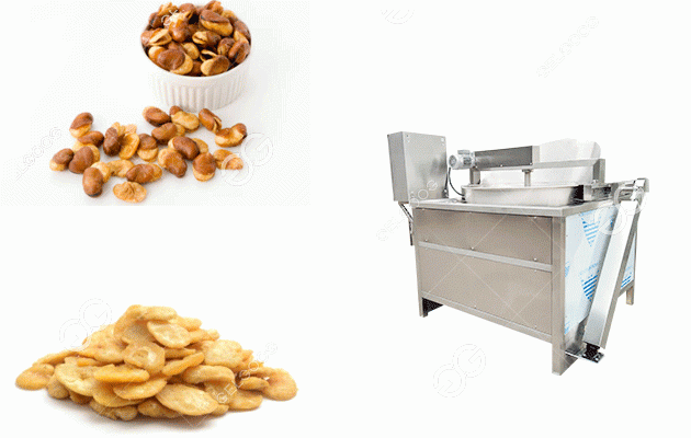 Electric Heating Broad Bean/Fava Beans Frying Machine For Sale