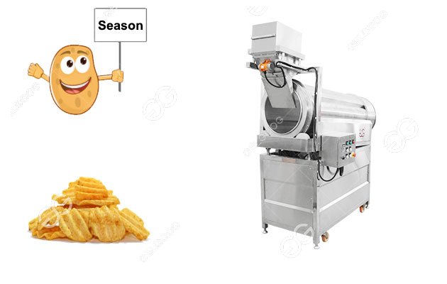 Potato Chips Seasoning Mixer Machine Manufacturer Factory