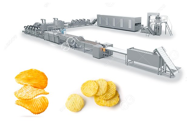 potato chips making machine/potato chips machine