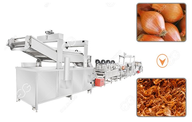 Industrial Crispy Shallots (Hanh Phi) Frying Line Customizable