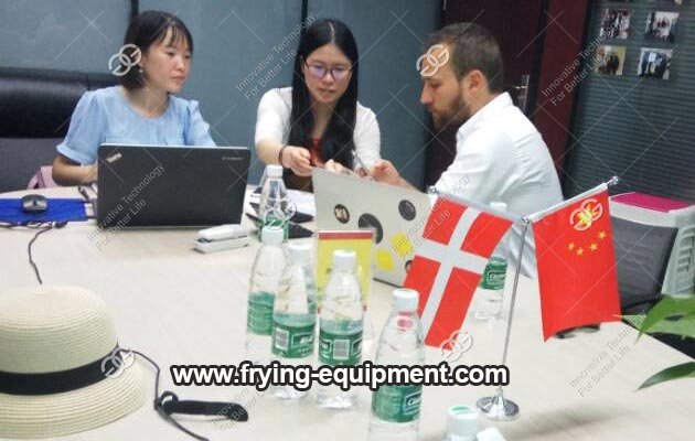 Denmark Customer Order Frying Line