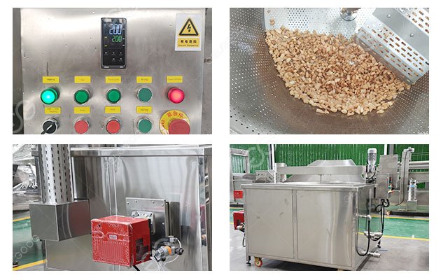 pork crackling frying machine 