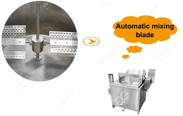 water-oil frying machine advantage