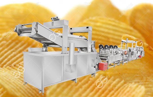 potato chips processing plant