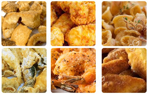 pork rind fryer machine applications